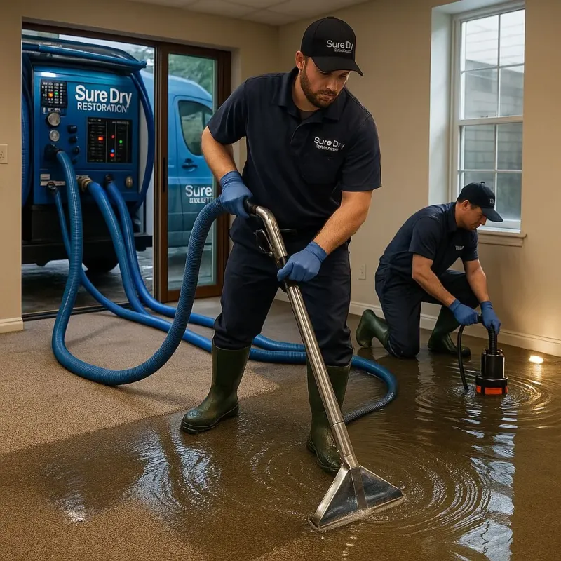 Water Extraction and Removal process in Seven Lakes, NC